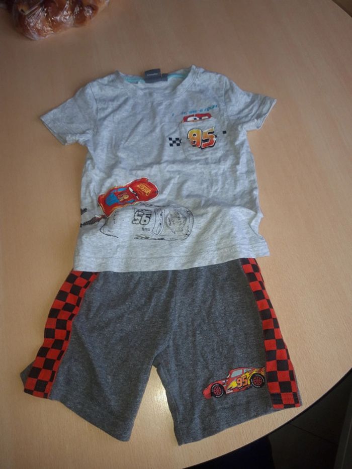 Pyjashort 4 ans Cars de disney