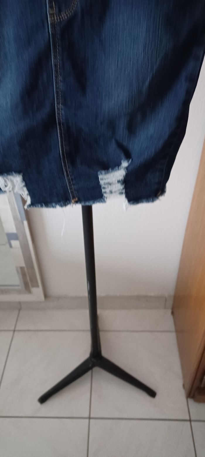 Très jolie robe jeans femme T M - photo numéro 3