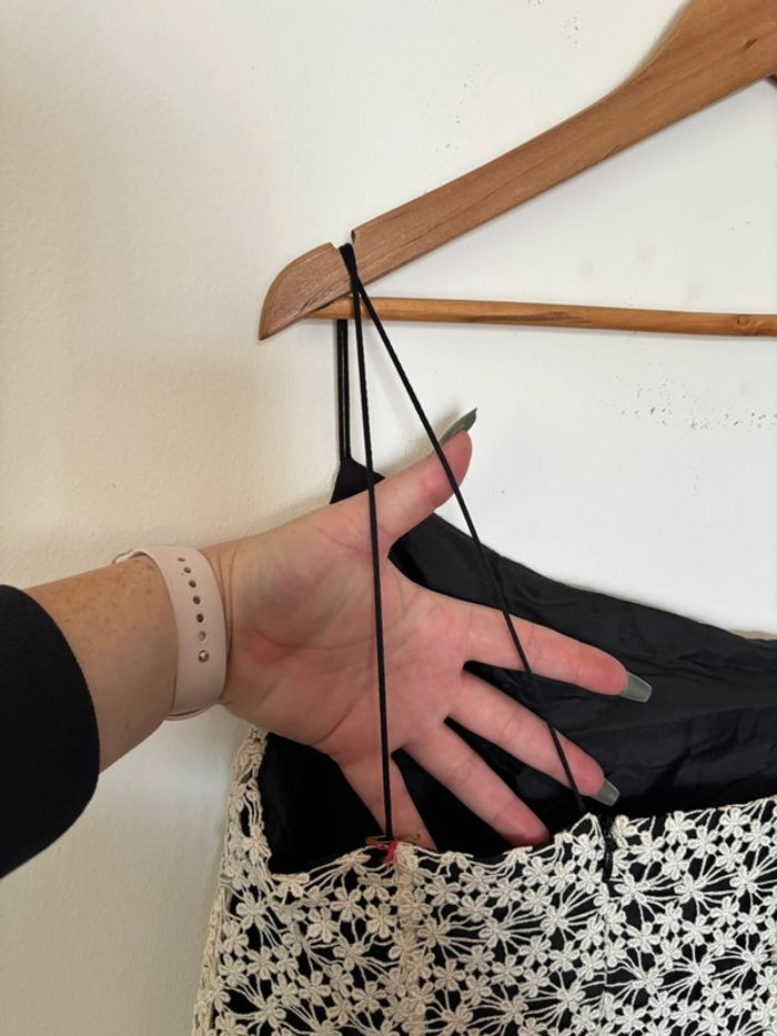 Robe de cérémonie en soie sauvage taille 40 - photo numéro 5