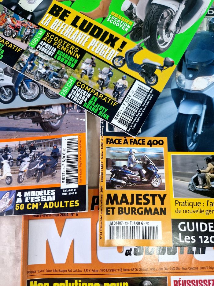 Lot de revue  , magazine moto  , scooter  , collection mix - photo numéro 7
