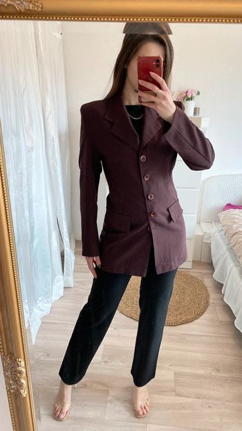 Blazer long violet vintage