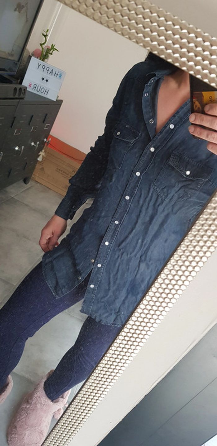 Chemise jeans - photo numéro 2
