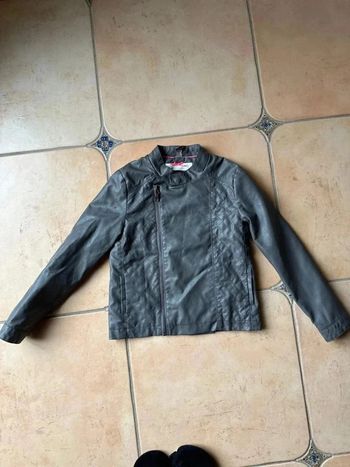 Veste simili cuir fille 10 ans tape à l’œil