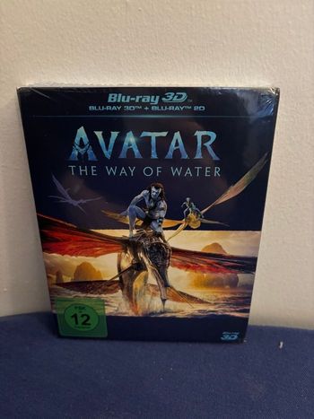 Avatar la voie de l'eau Blu-ray 2D 3D VF Neuf sous blister