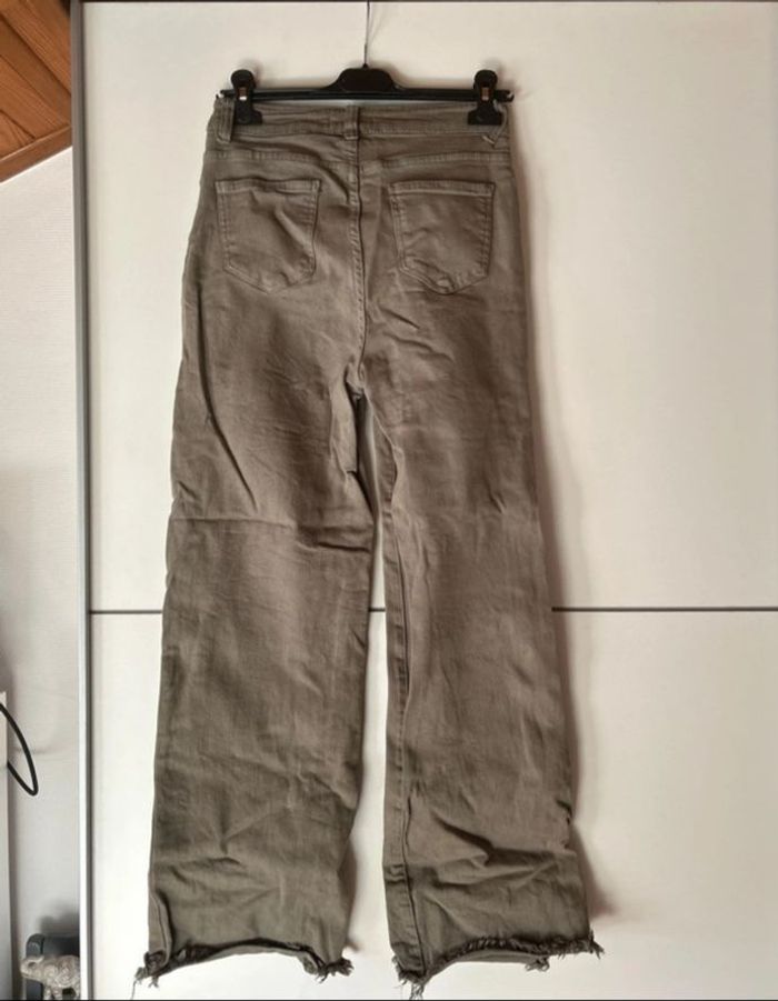 Jeans kaki large Foly Rose – Taille M – Neuf sans étiquette – Jamais porté - photo numéro 2