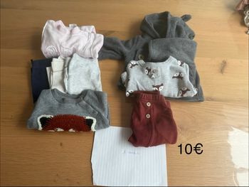 Lot vêtements fille 1mois