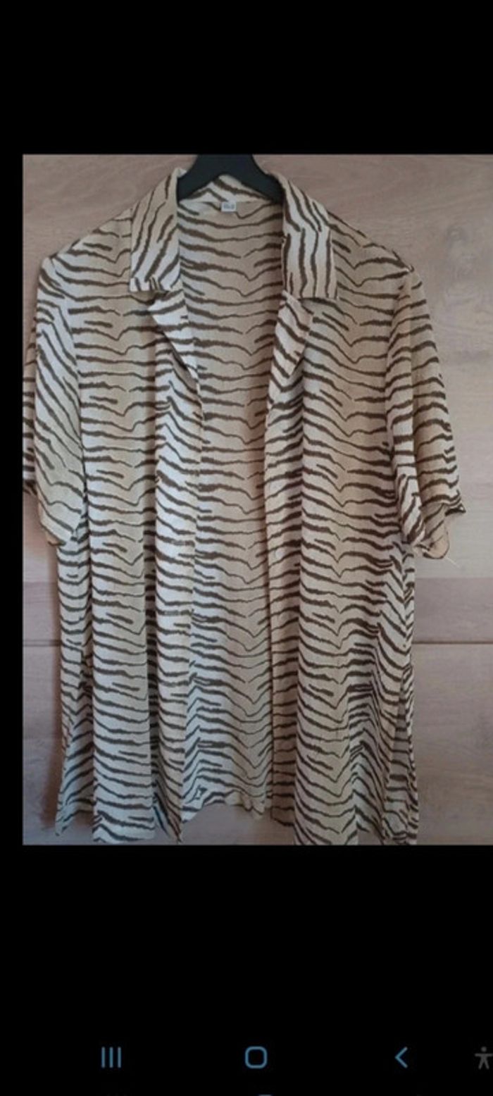Ensemble neuf débardeur et veste chemise Taille 38 - photo numéro 3