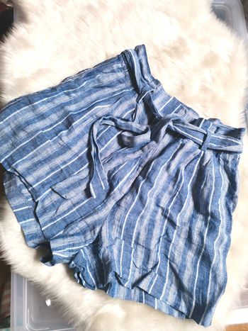 Magnifique Short taille Haute en Lin 😍 | Taille 40