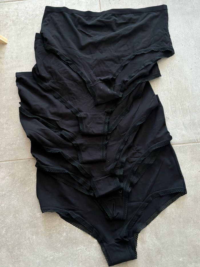 Lot 6 slip de maternité grossesse taille XXL neufs