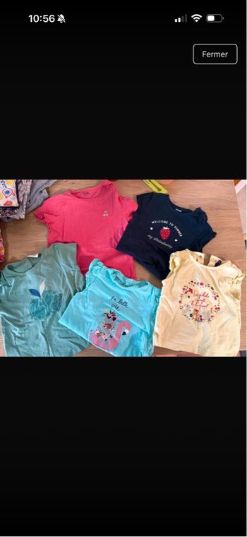 Lot t shirts 