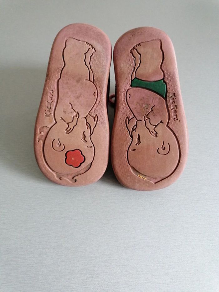 Bottines rose kickers T20 - photo numéro 6