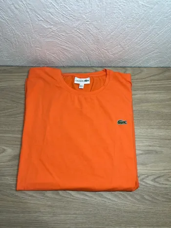 T-shirt Lacoste - couleur orange - taille XL
