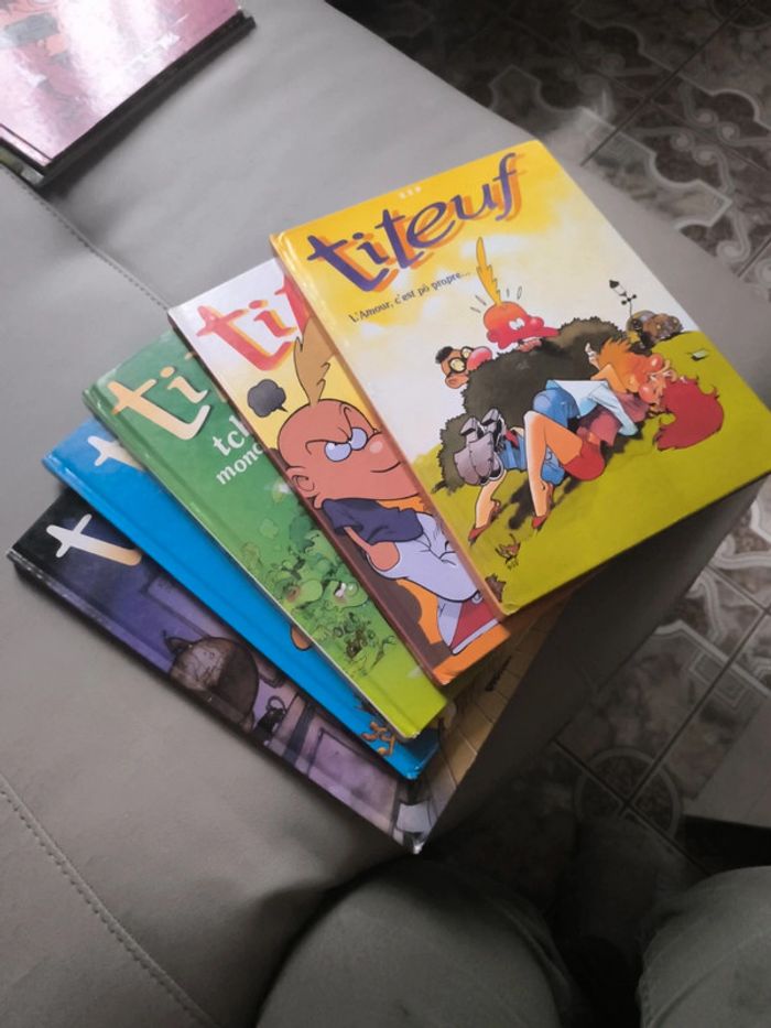 Lot de 5 bd Titeuf