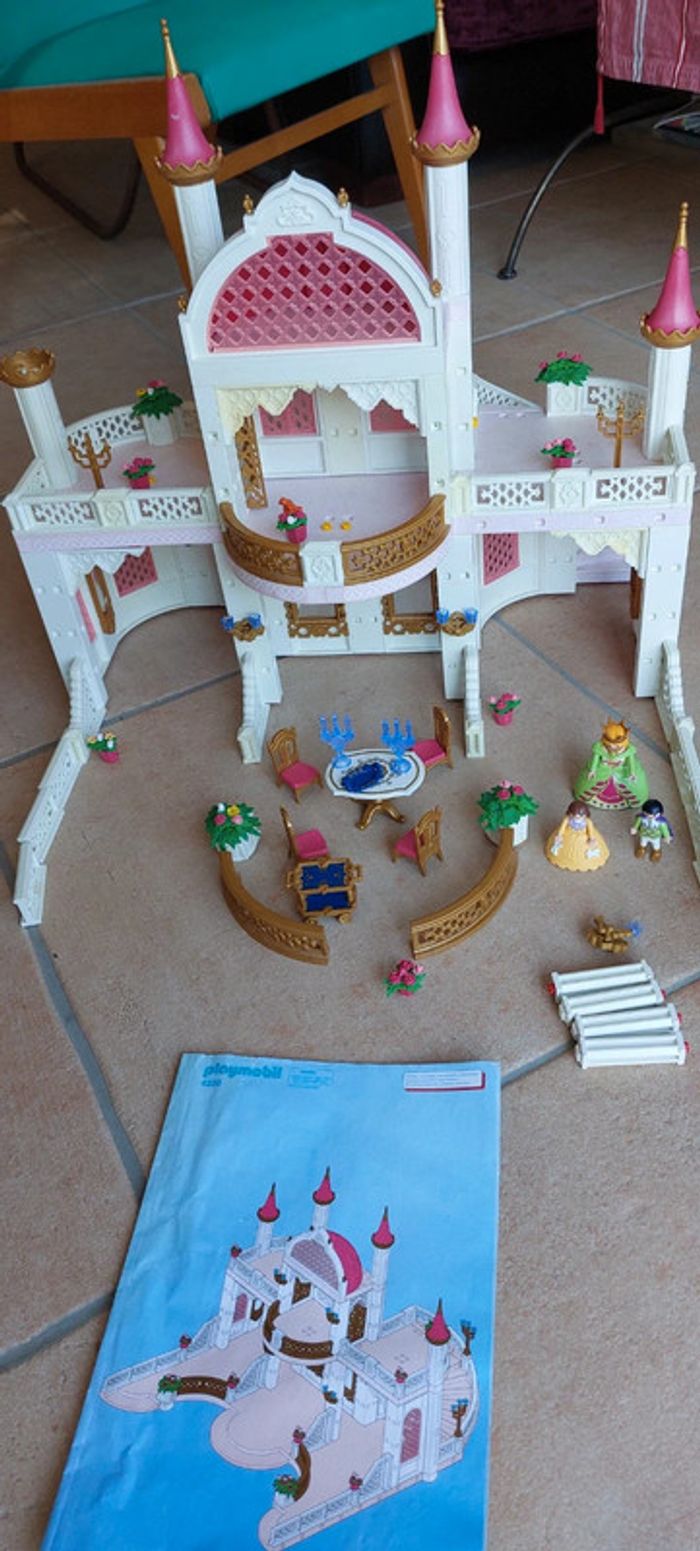 Château de princesse et diligence playmobil - photo numéro 6