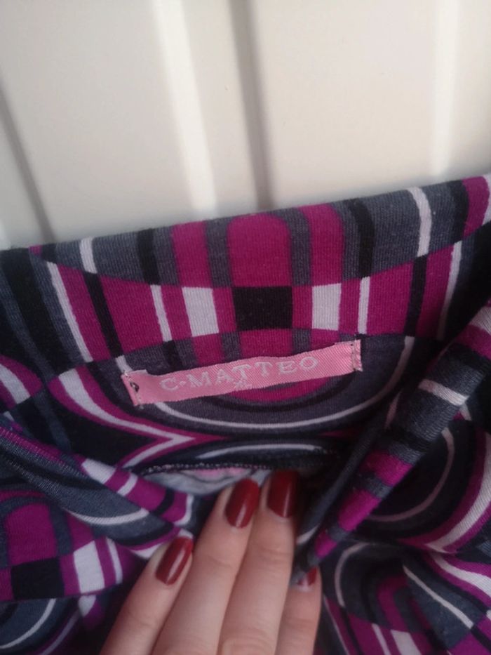 Robe courte géométrique - photo numéro 2