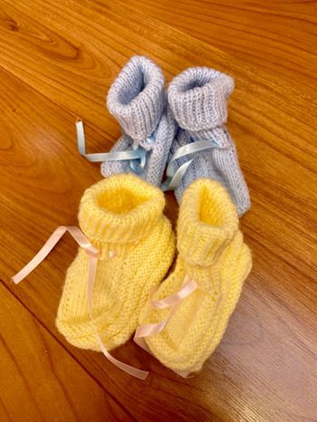 Petit chausson pour bébé fille ou garçon