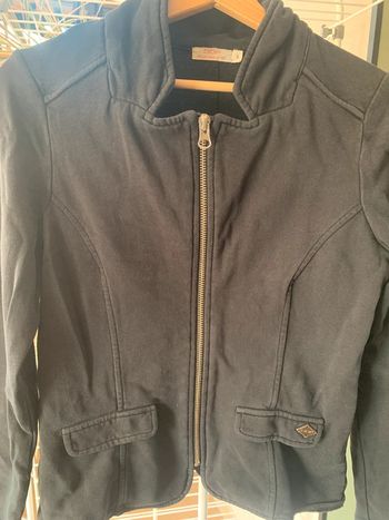 Veste a fermeture DDP noir