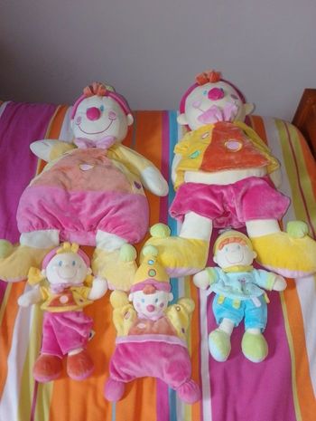 Lot de 3 peluches