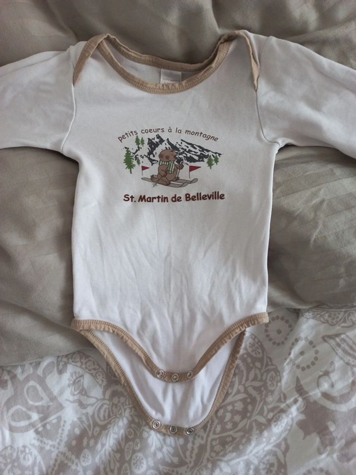 Body 24 mois montagne ski