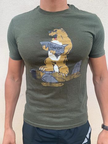 T shirt Celio kaki
