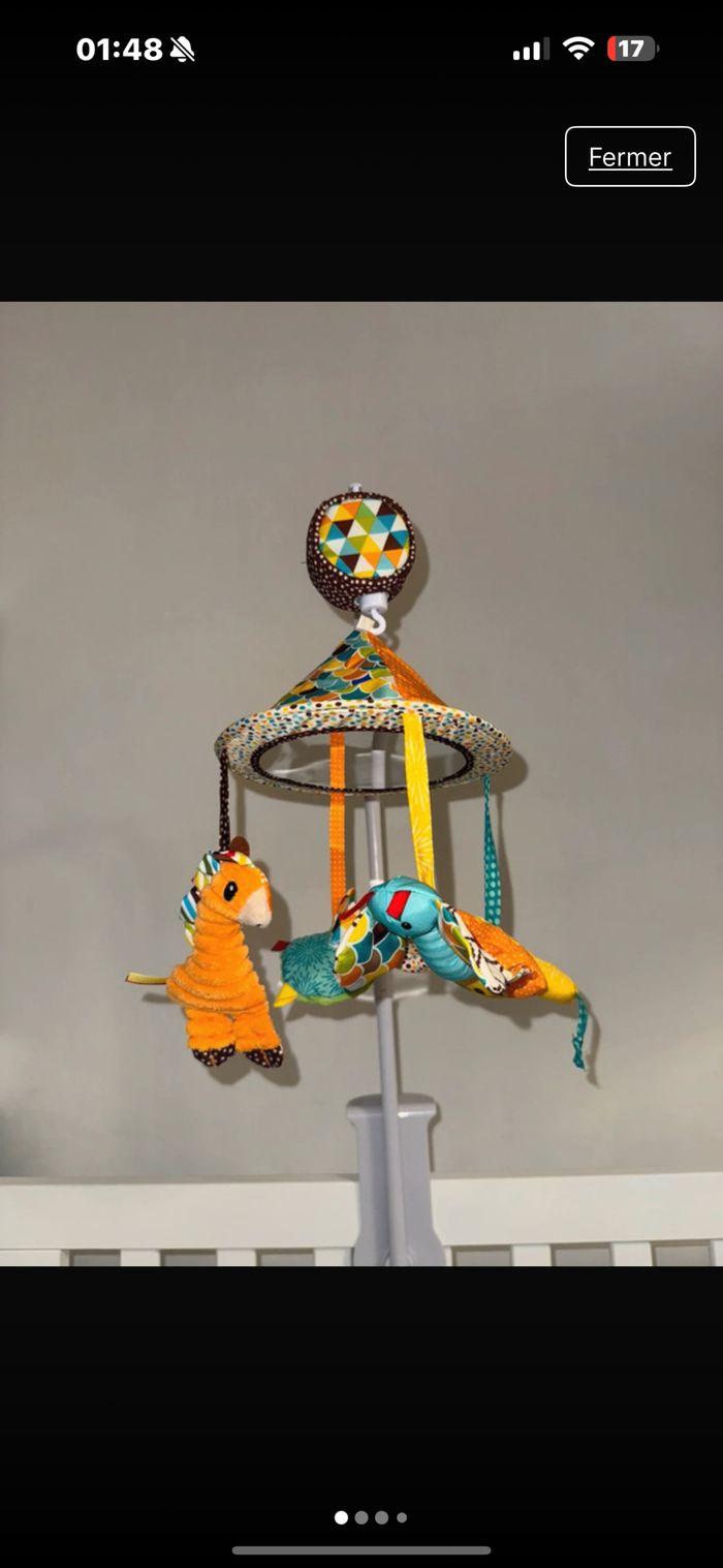 Mobile musical bébé neuf