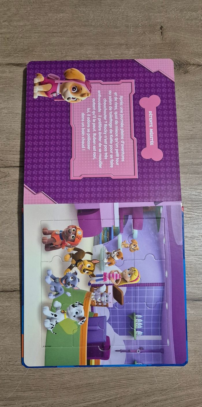 Grand livre puzzle Paw Patrol - photo numéro 6