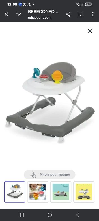 trotteur explorer Bébé Confort 