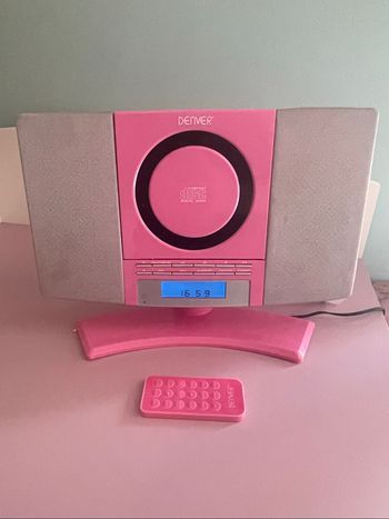 Poste radio CD rose