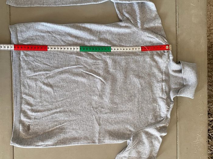 Pull Okaidi maille à col roulé gris taille 14 ans - photo numéro 14
