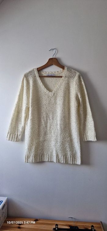 💞 Pull a sequins dorés - taille 3 💞 c8