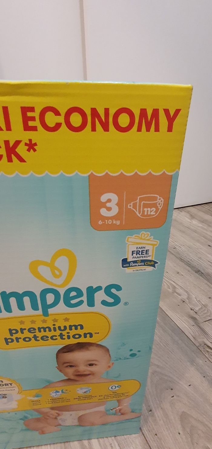 Couches Pampers premium protection T3 - photo numéro 2