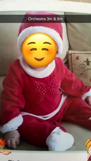 Tenue noël  bébé 6m