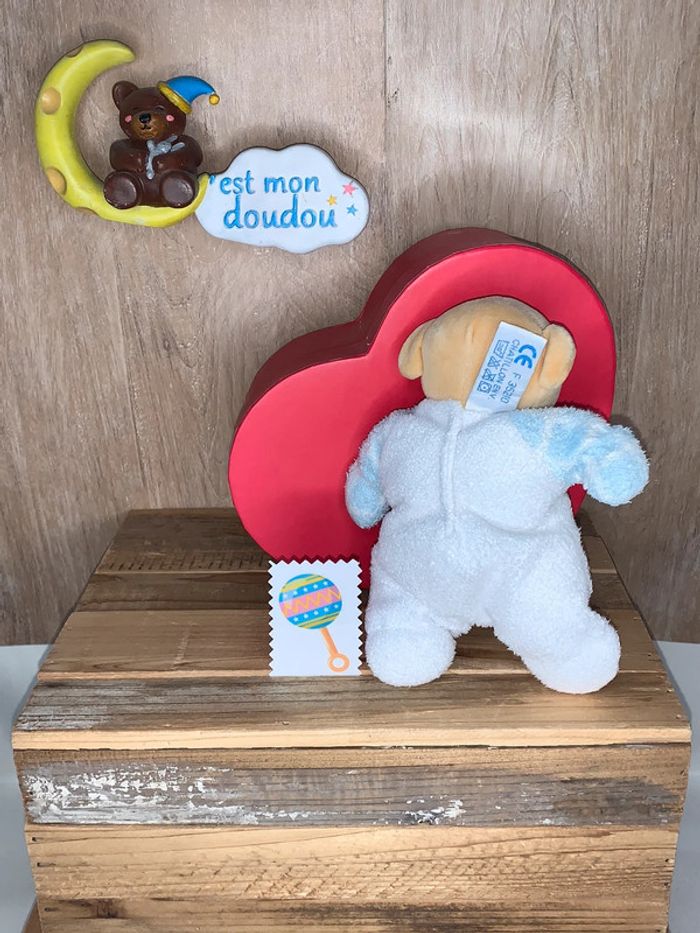 NOU95 doudou ours 🐻 nounours - photo numéro 2