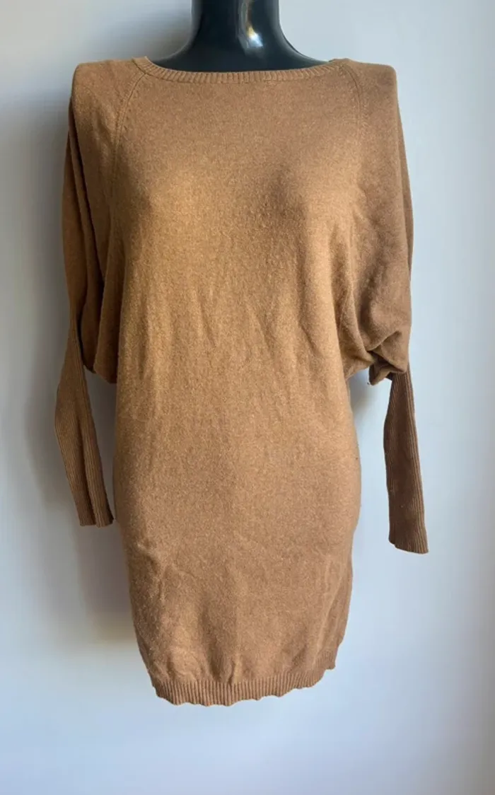 Robe pull marron XS Blugirl Blumarine – Photos et mesures à regarder - photo numéro 2