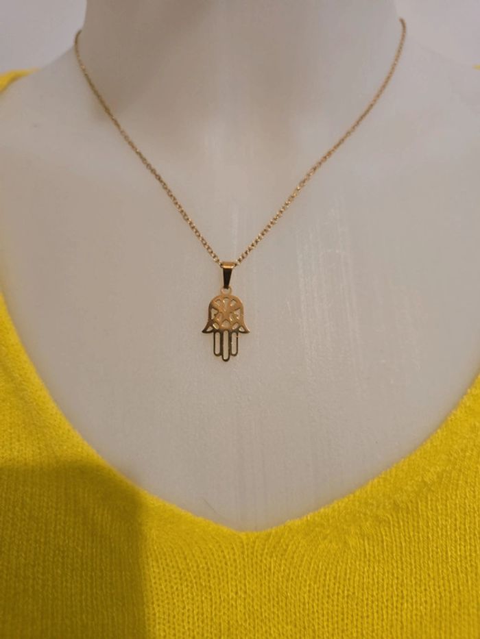 Magnifique ensemble bijoux neuf acier inoxydable - photo numéro 2