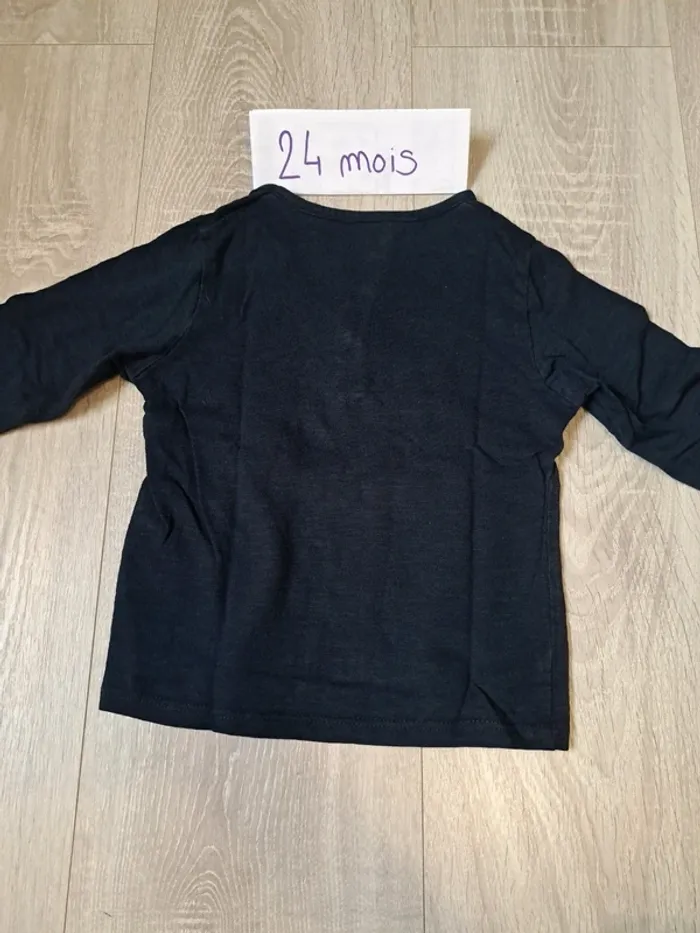T-shirt manches longues 24 mois - photo numéro 3