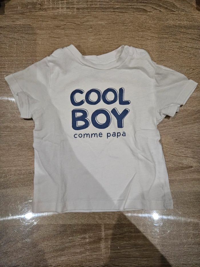 Lot de 2 tee shirt 6 mois - photo numéro 5