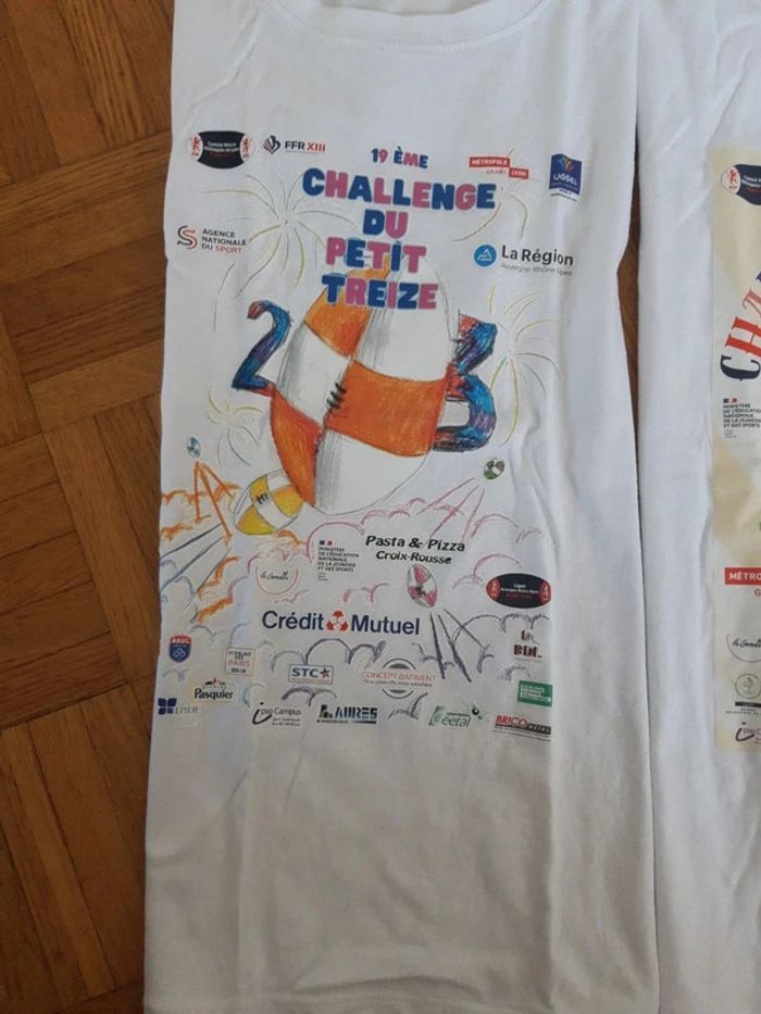 Lot 2 t-shirts 9 / 10 ans roly - photo numéro 2