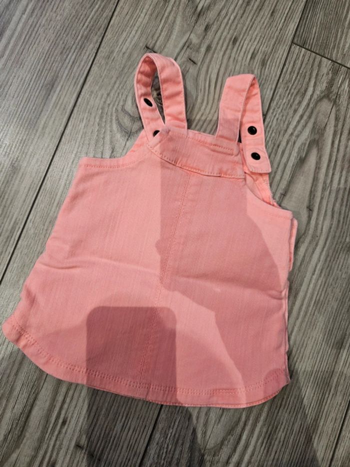 Salopette jupe en jean 3 mois - photo numéro 3