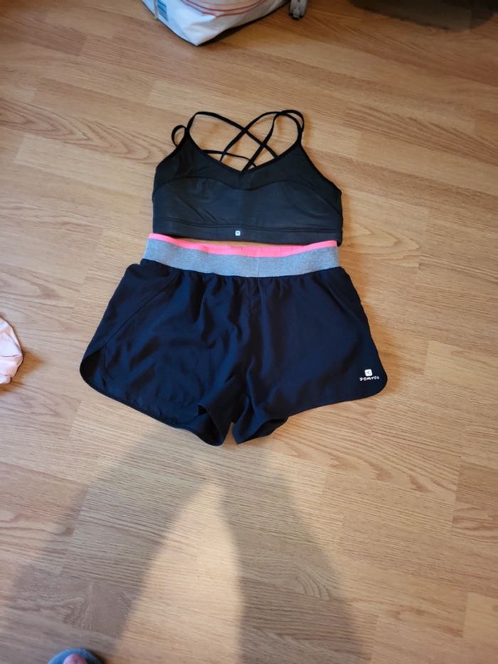 Brassière de sport Domyos et short - photo numéro 5