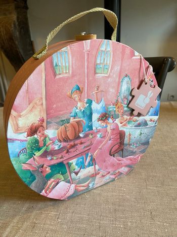 Puzzle 100 pièces Janod « secrets de princesse » 5/8 ans