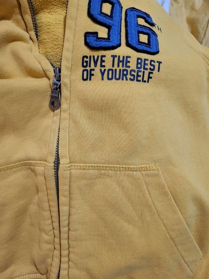 Veste en sweat jaune Okaidi - photo numéro 6