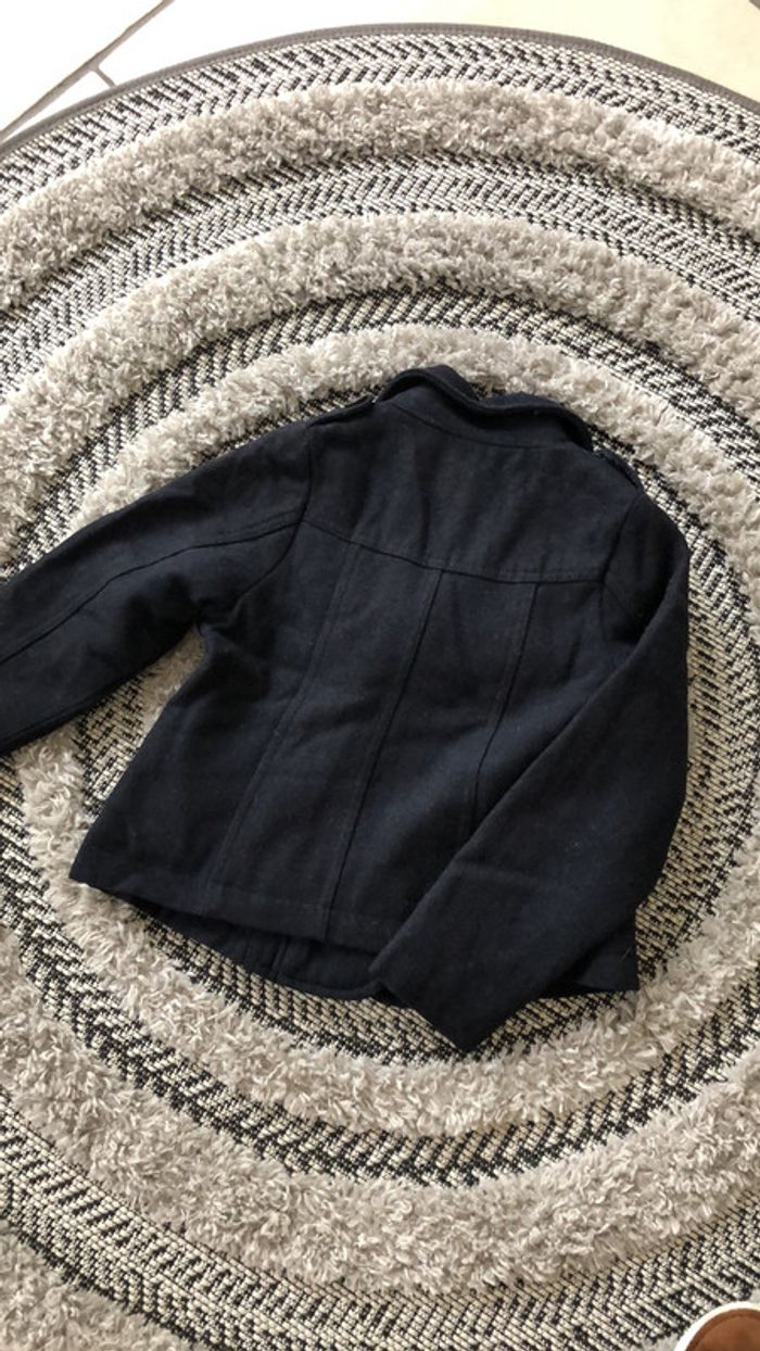 Manteau Ikks marine - photo numéro 4