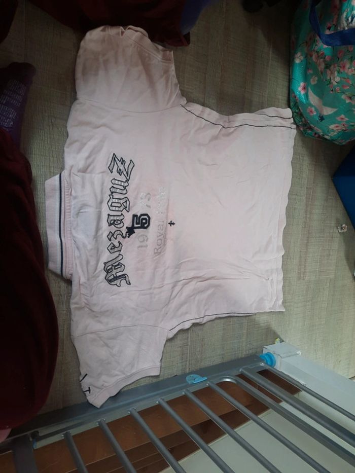 Polo homme rose claire - photo numéro 7