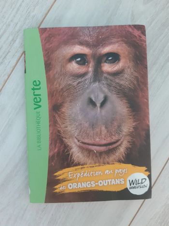 Livre wild immersion tome 3 les Orangs Outans