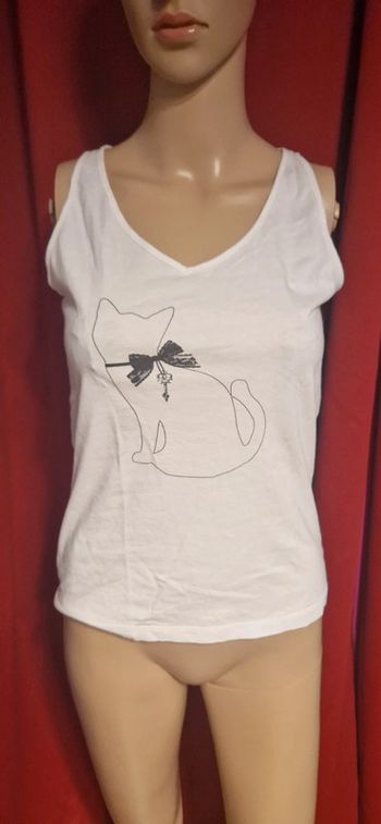 Débardeur chat taille S