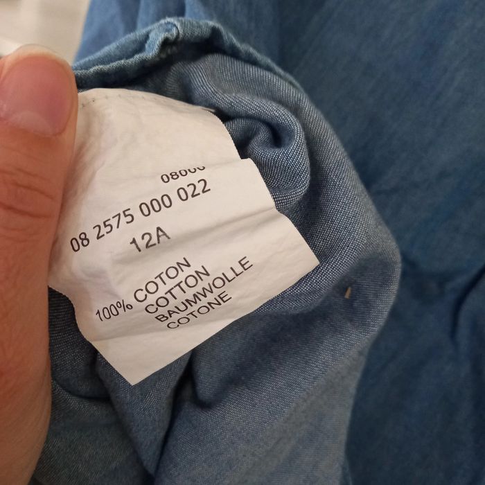 Chemise en jean Neuve Creeks taille 12 ans - photo numéro 9