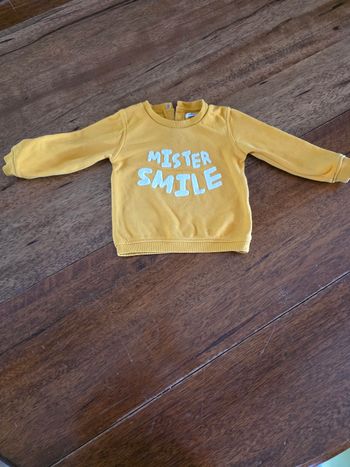 SWEET GEMO 24 MOIS MISTER SMILE JAUNE