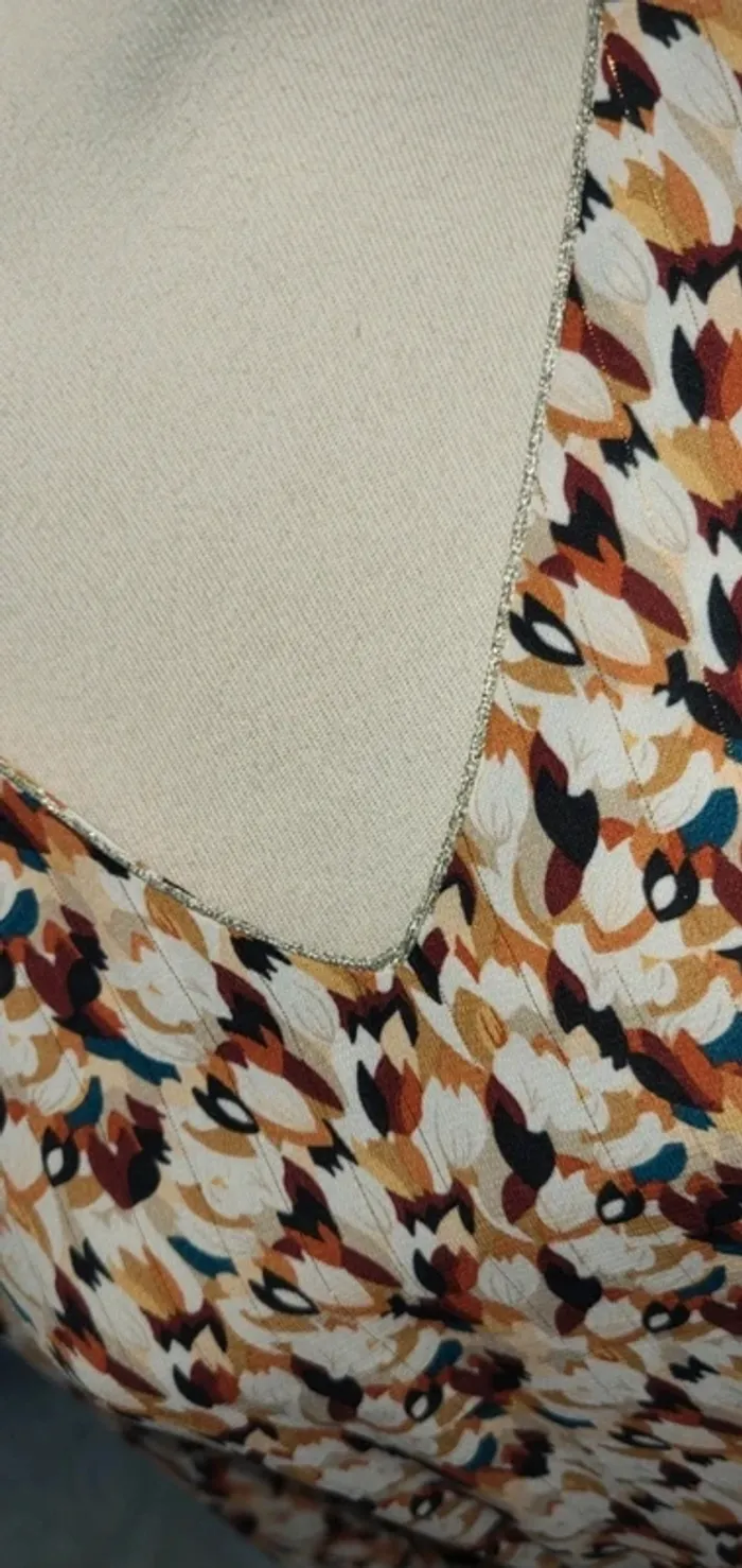 Robe longue à motifs - Élégance et féminité - photo numéro 5