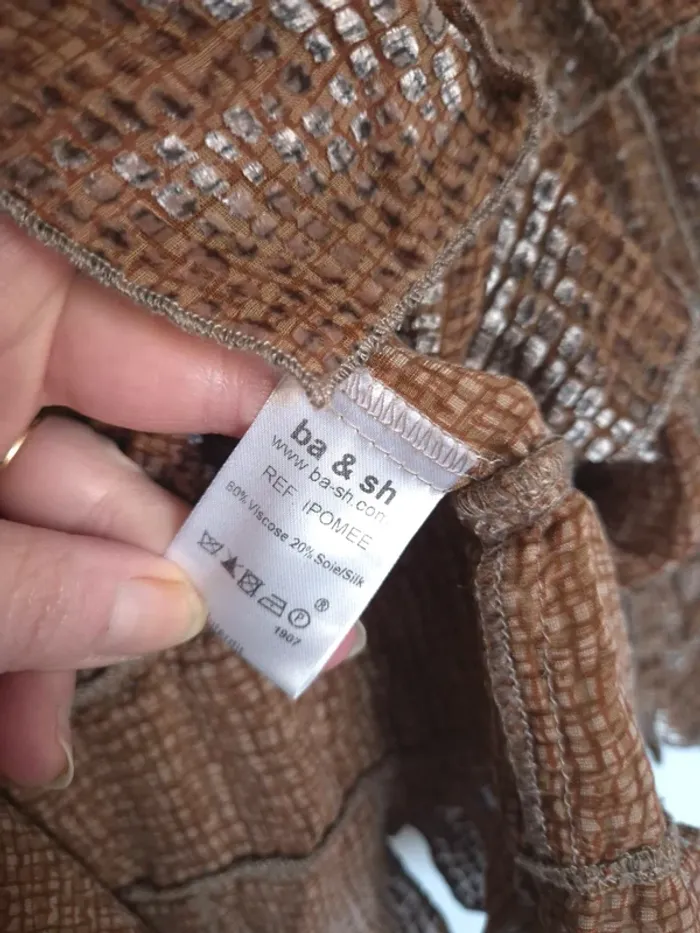 Jupe courte ba&sh taille 1 - photo numéro 3
